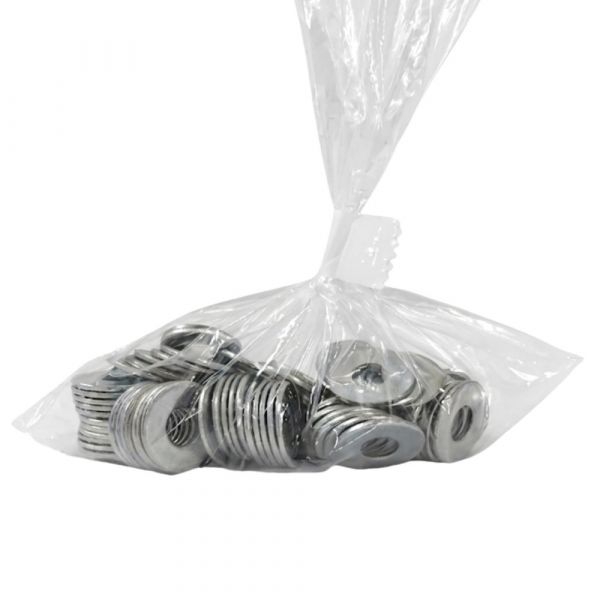 100 Unidades de Arruela Lisa Zincada 5/16 Pol. Prasmil