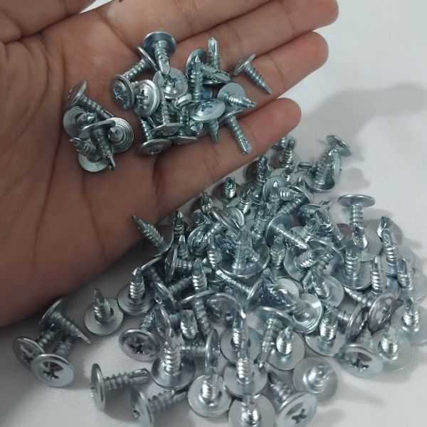 100 Unidades de Parafuso Flangeado 4,2x13mm Auto Brocante Ancora