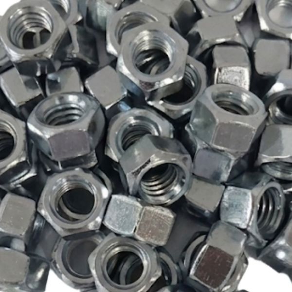 100 Unidades de Porca NC Zincada 3/8 Pol. Belenus