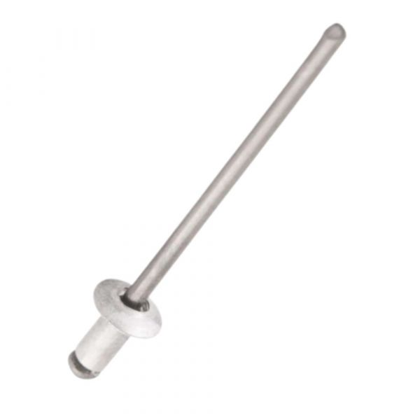 100 Unidades de Rebite de Repuxo 4,0mm x 12mm Nove54