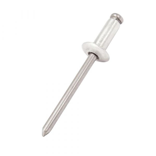 100 Unidades de Rebite de Repuxo 4,0mm x 8,0mm Nove54