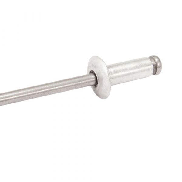 100 Unidades de Rebite de Repuxo 4,0mm x 8,0mm Nove54