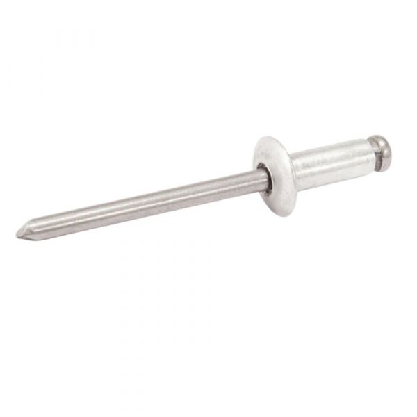 100 Unidades de Rebite de Repuxo 4,0mm x 8,0mm Nove54