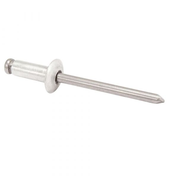 100 Unidades de Rebite de Repuxo 4,0mm x 8,0mm Nove54