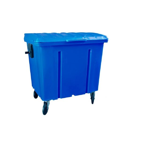 Container de Lixo 1000 Litros Azul Lar Plásticos