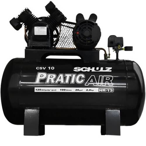 Compressor 10/100 Csv Pratic Air Schulz Monof 2cv