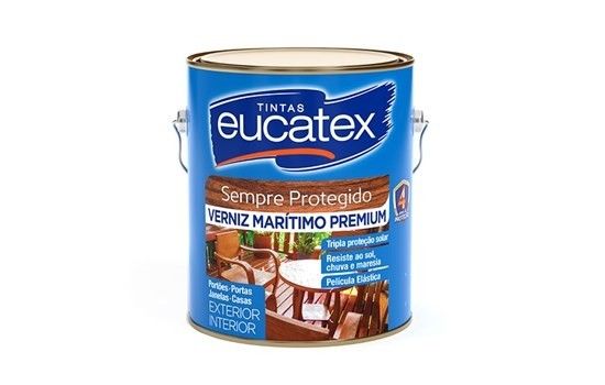 Verniz Marítimo Brilhante 3,6 Litros Eucatex