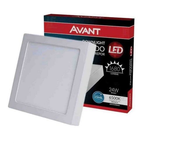 Luminária LED Sobrepor 24W Avant