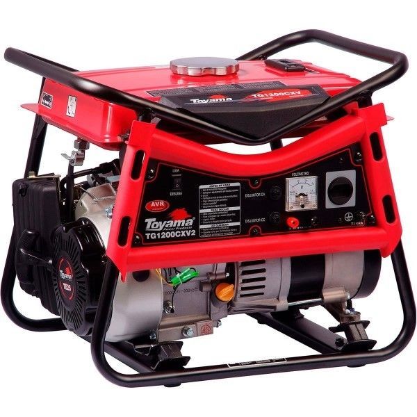 Gerador Toyama TG1200CXV2  1.2 kva 4T Gasolina - Monofásico