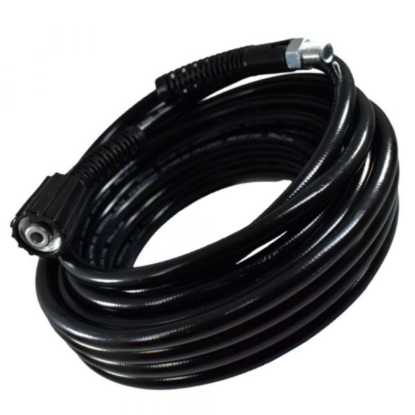 10 Metros Mangueira Trama de Nylon M22/14 X 1/4 Macho para Lavadora de Alta Pressão Sigma Tools