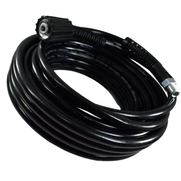 10 Metros Mangueira Trama de Nylon M22/14 X 1/4 Macho para Lavadora de Alta Pressão Sigma Tools