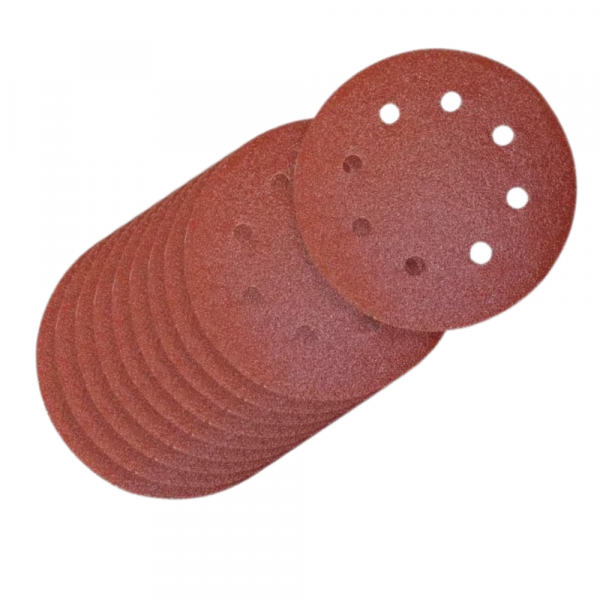 10 Unidades de Disco de Lixa 180mm Grão 60 MLP800H Menegotti