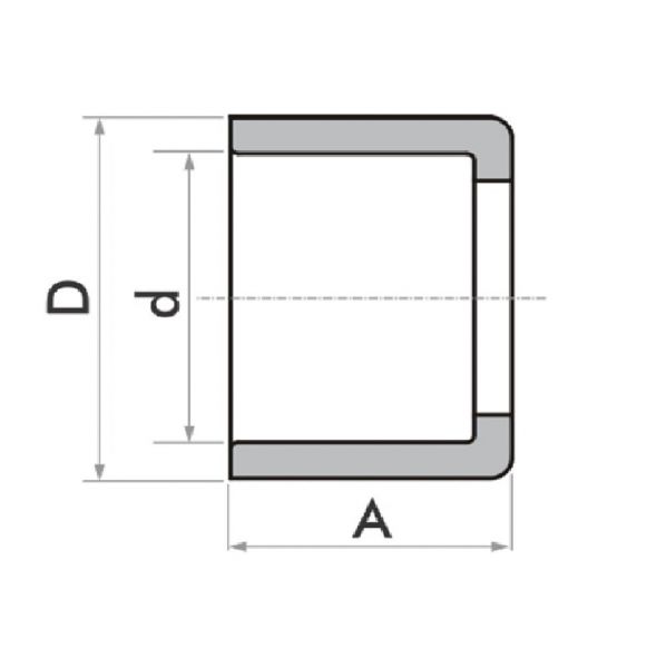 Bucha de Redução Soldável Curta 110x85mm Krona