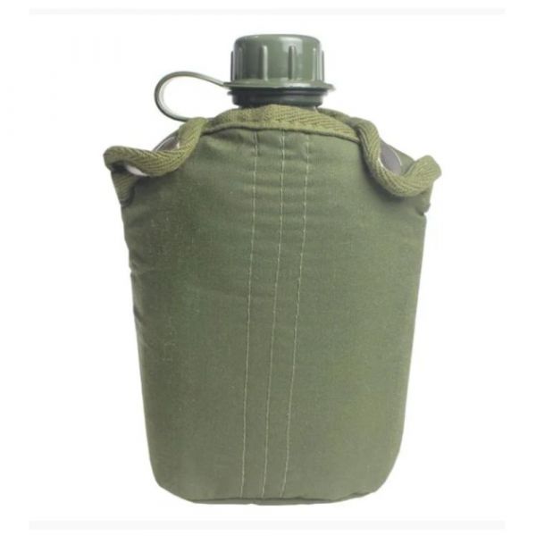 Cantil de Plástico com Capa Verde 900ml Nautika