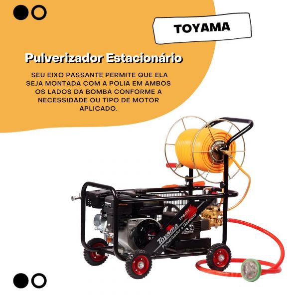 Pulverizador Estacionário TPS45C 30-45 litros/min Toyama