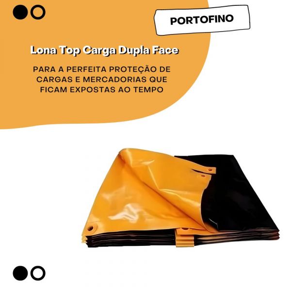 Lona Top Carga Dupla Face 9x4 de 730gr/m2 Portofino