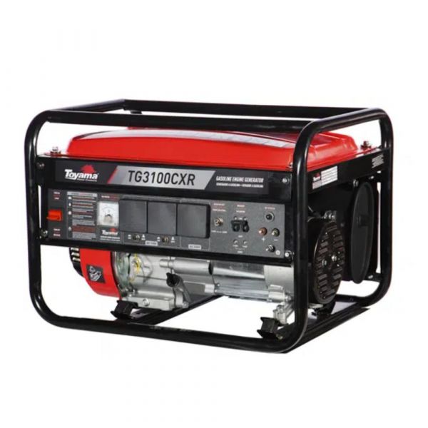 Gerador á Gasolina 3,1KVA 4T Bivolt Toyama TG3100CXR