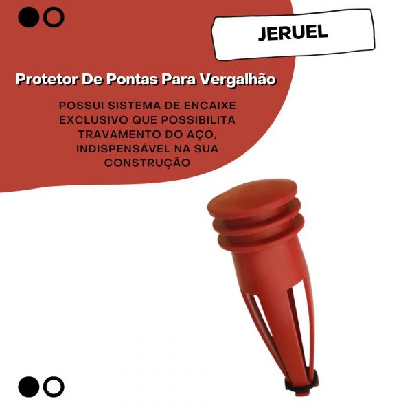 Protetor De Pontas Para Vergalhão PV Jeruel