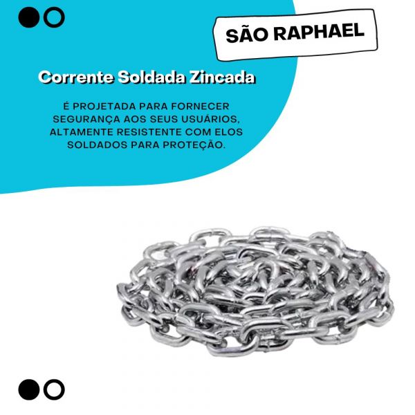 1Kg Corrente Soldada Zincada 0,5mm São Raphael