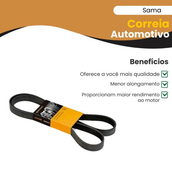 Correia Automotiva 6PK1780 Sama