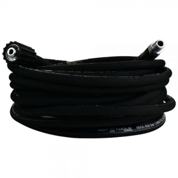 12 Metros Mangueira Trama de Aço M22/14 E 15 X 1/4 Pol. para Lavadora de Alta Pressão Sigma Tools