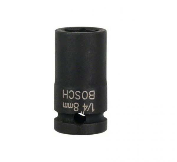 Soquete Impact Control M5 (8mm), 25x13mm, encaixe 1/4 Bosch 1608551004