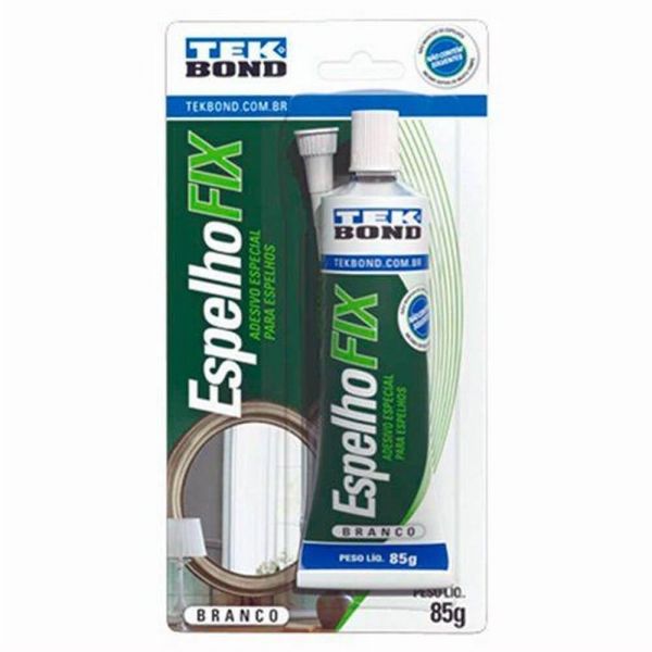 Silicone Fixa Espelho Blister 85g TekBond
