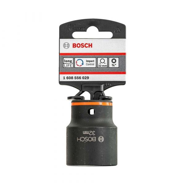 Soquete Bosch Impact Control M22 (32mm), 53x44mm, encaixe 3/4