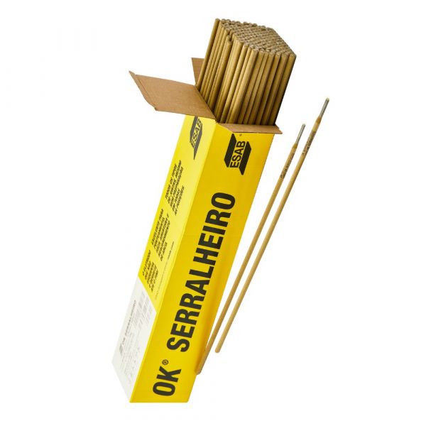 1Kg de Eletrodo OK Serralheiro E6013 4mm Esab