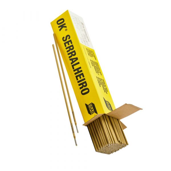 1Kg de Eletrodo OK Serralheiro E6013 4mm Esab
