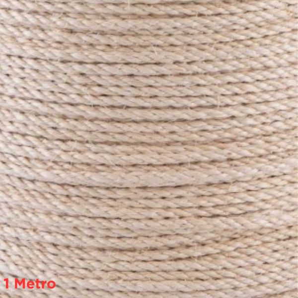1 Metro de Corda Sisal 5mm Vonder