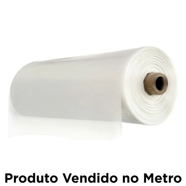 1 Metro de Lona pra Estufa Transparente 150 Micras 12x1M Lonax