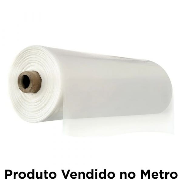 1 Metro de Lona pra Estufa Transparente 150 Micras 12x1M Lonax