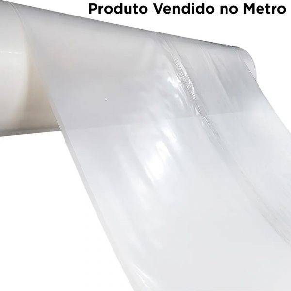 1 Metro de Lona pra Estufa Transparente 150 Micras 12x1M Lonax