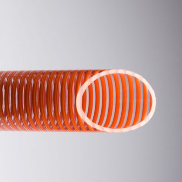 1 Metro de Mangote Espiral Laranja 4 Pol. Ibirá