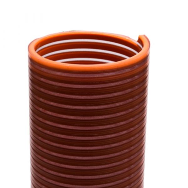 1 Metro de Mangote Espiral Laranja 4 Pol. Ibirá