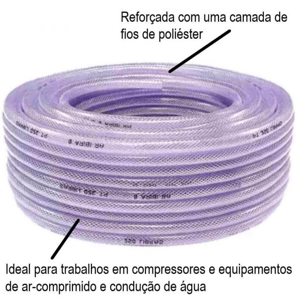 1 Metro de Mangueira Trançada 1