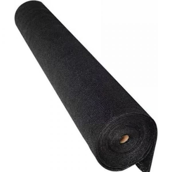 1 Metro de Tela de Sombreamento Sombrite 1,5 Metros Preta 50% Roma  