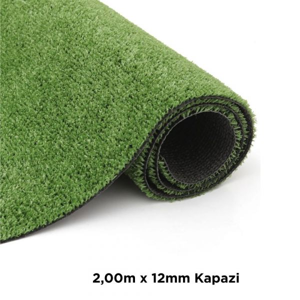 1 Metro Grama Sintética 2,00m x 12mm Kapazi