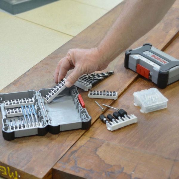 Ponta para parafusar Bosch Phillips PH2 25mm Impact Control com 8 peças