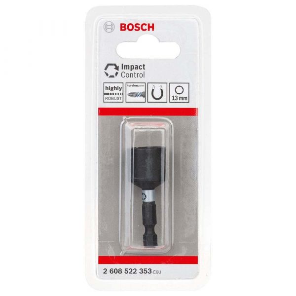 Soquete Canhão Impact Control 13mm Bosch 