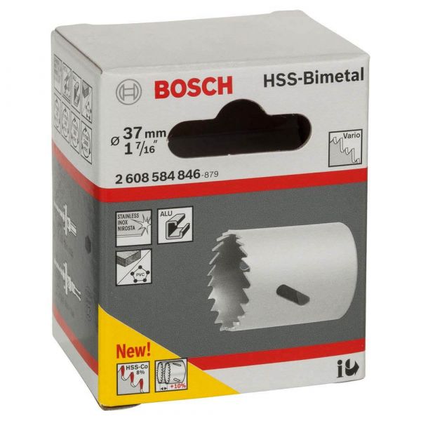 Serra Copo Bosch Bimetálica HSS Cobalto 37 mm 7/16