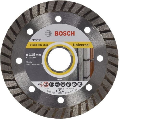 Disco de Corte Diamantado Turbo 115mm 2608602393 Bosch