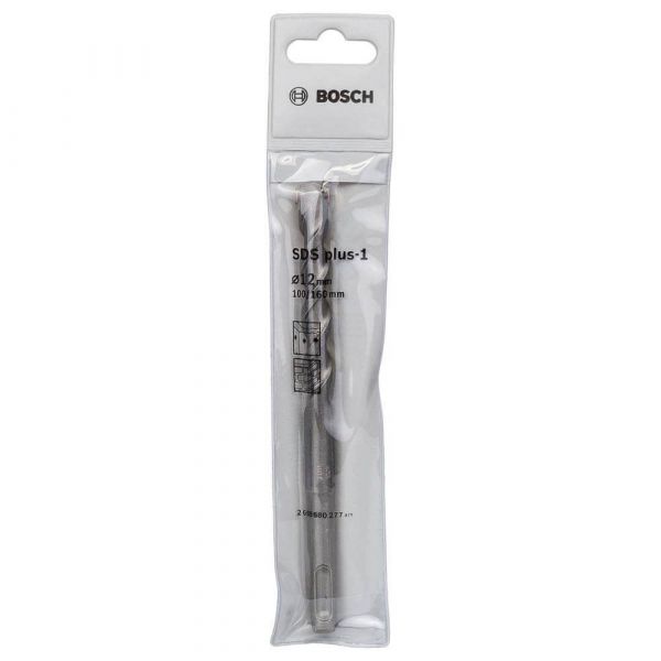 Broca Bosch SDS Plus-1 para concreto Ø 12 x 100 x 160 mm