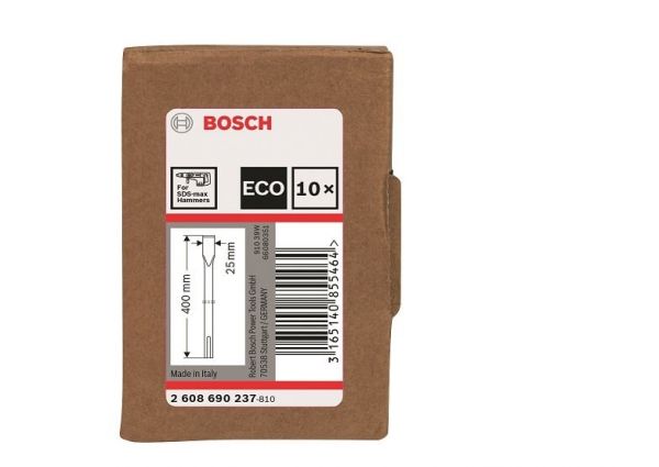 Talhadeira ECO SDS-max para concreto 25x400mm Bosch 2608690237