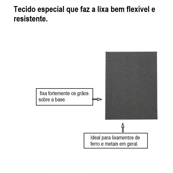 Lixa Ferro G80 Folha 230X280mm Bosch