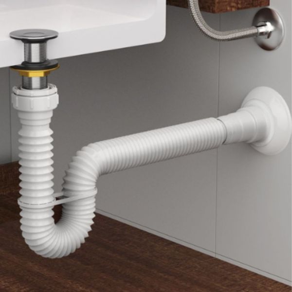 Sifão Sanfonado Extensível  Universal 74cm Censi