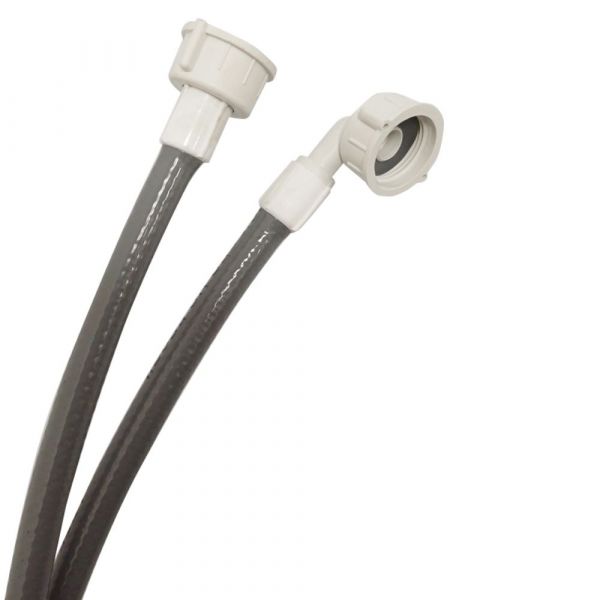 2 Metros de Mangueira para Entrada de Máquina 3/8 Pol. Cinza Ibirá