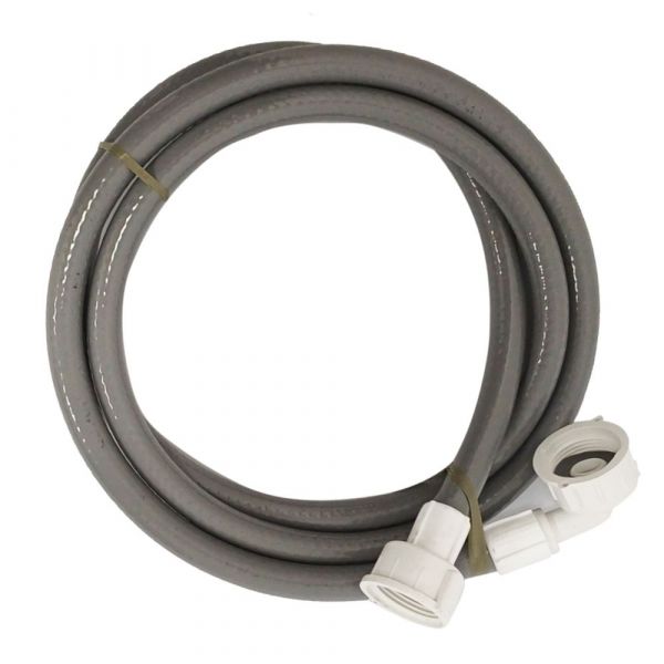 2 Metros de Mangueira para Entrada de Máquina 3/8 Pol. Cinza Ibirá