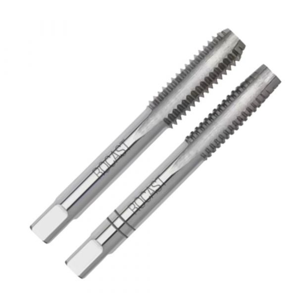 2 Peças Macho Manual em Aço Liga MA Rosca M16 x 2 Rocast